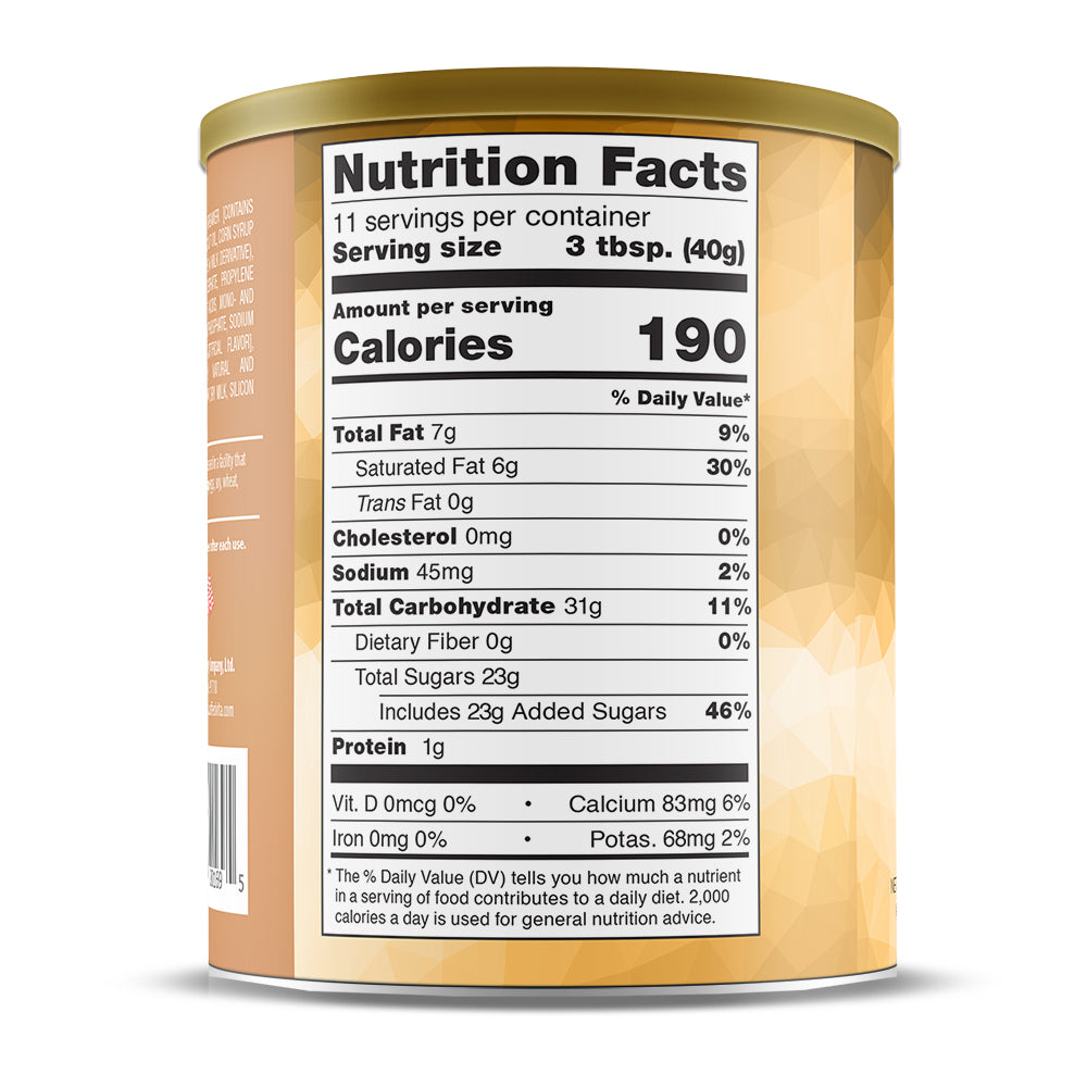 Caramel Macchiato - Case of 6 - 1 lb. cans (16 oz.) - Foodservice