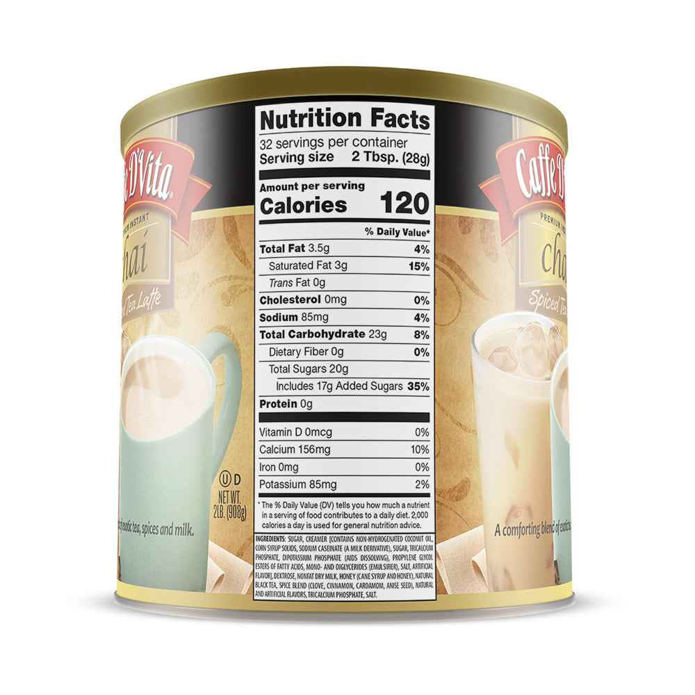 Chai Spiced Tea Latte