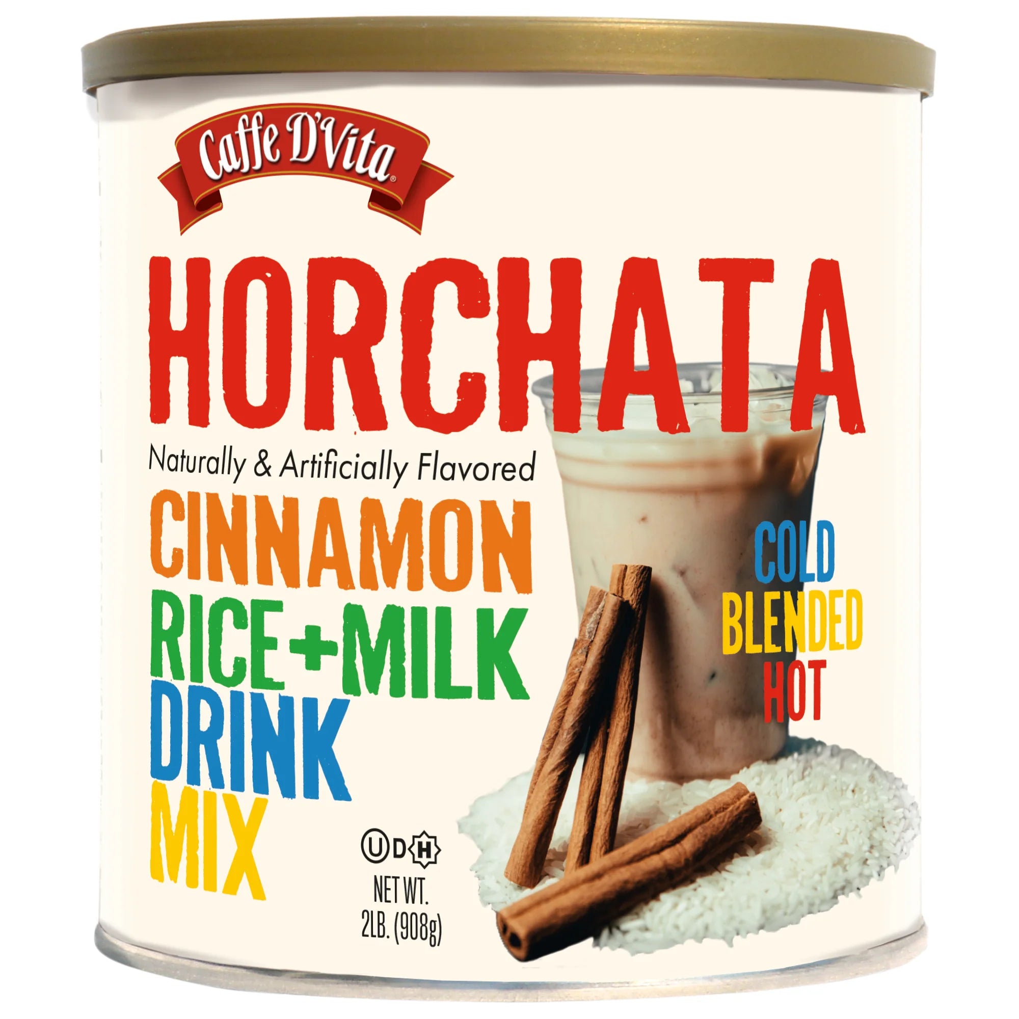 Horchata- Case of 4 - 2 lb. cans - Foodservice