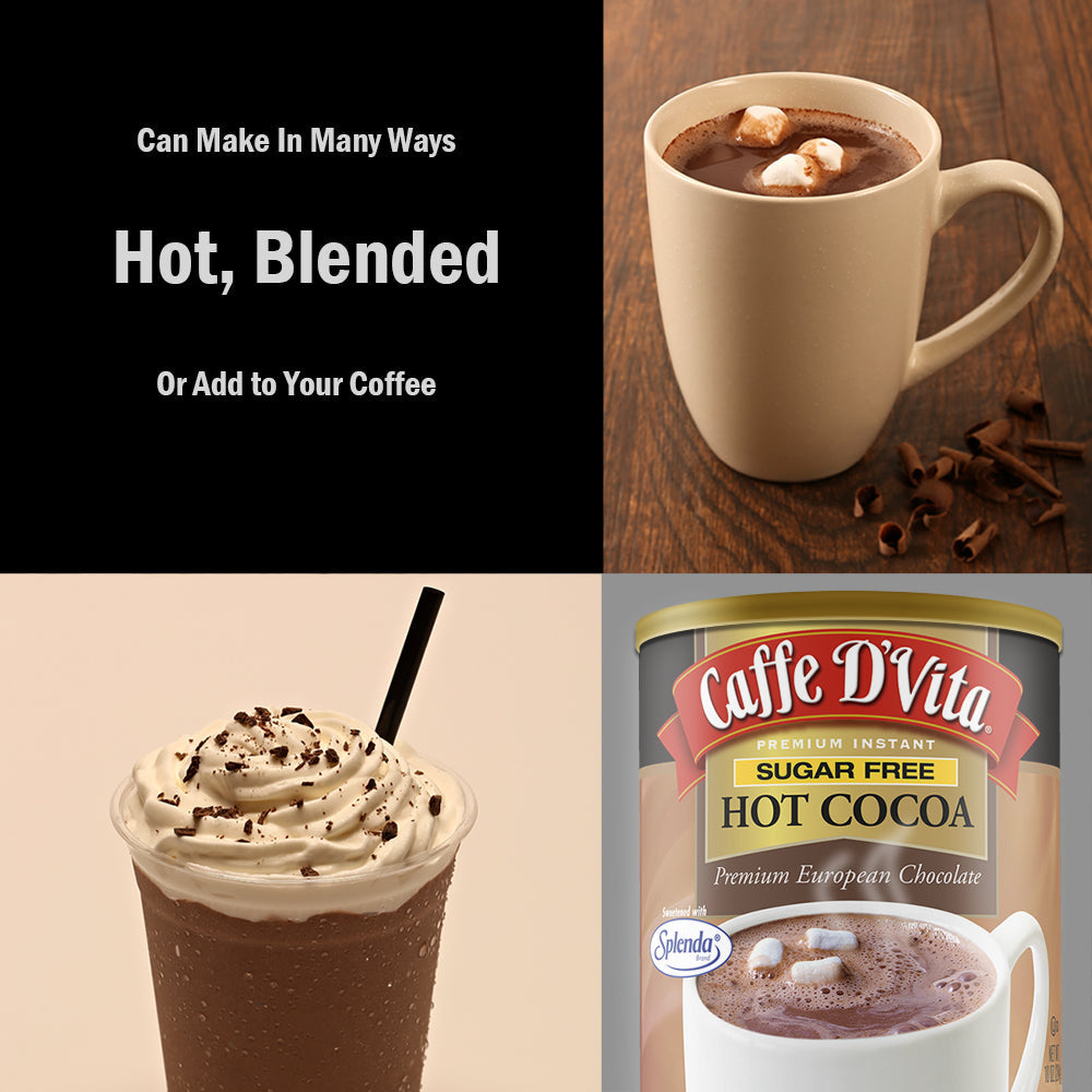 Sugar Free Hot Cocoa- Case of 6 - 10 oz. cans - Foodservice