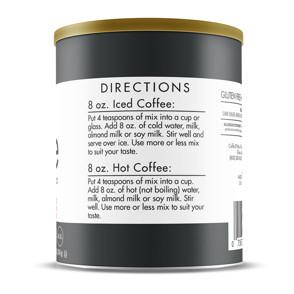 Simply Iced Coffee - Case of 6 - 1 lb. cans (16 oz.) - Foodservice