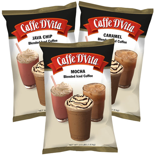 Caffe D'Vita Blended Iced Coffees - caffedvita