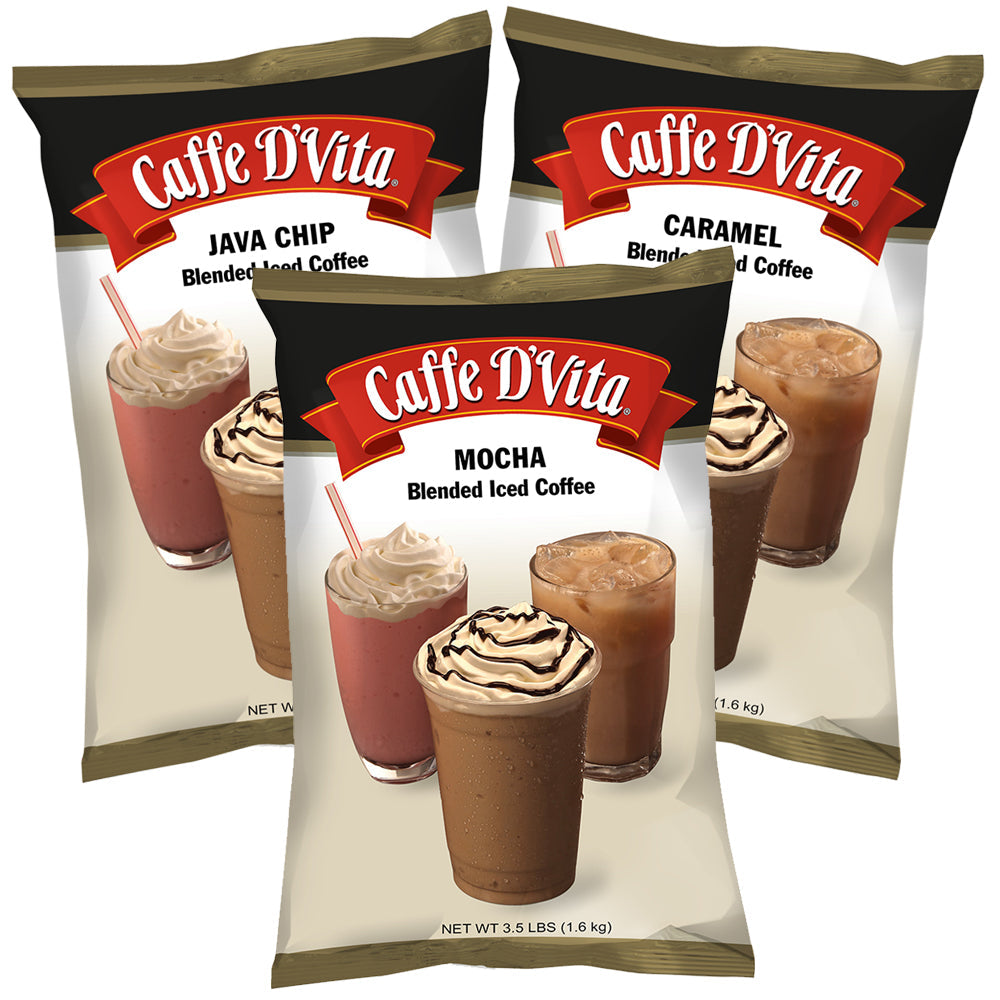 Caffe D'Vita Blended Iced Coffees - caffedvita