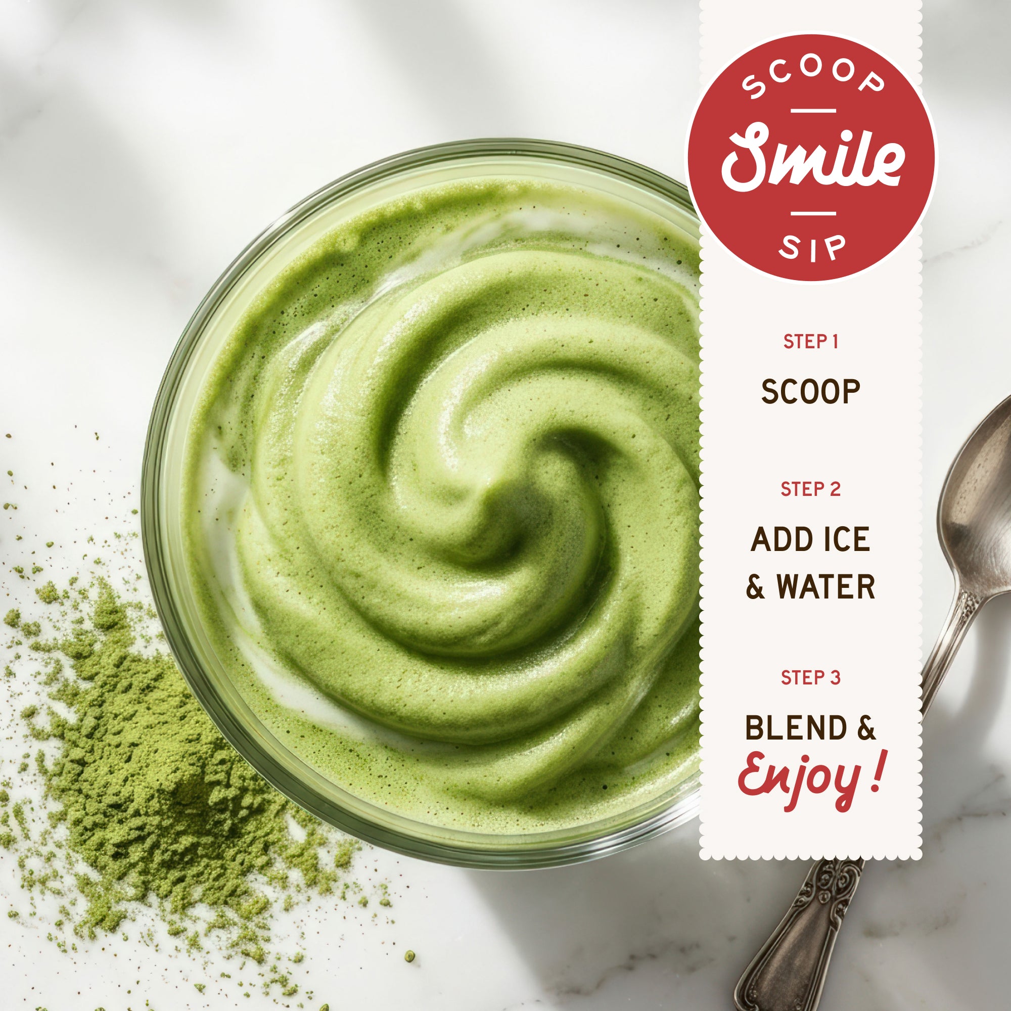 Matcha Green Tea Protein Latte