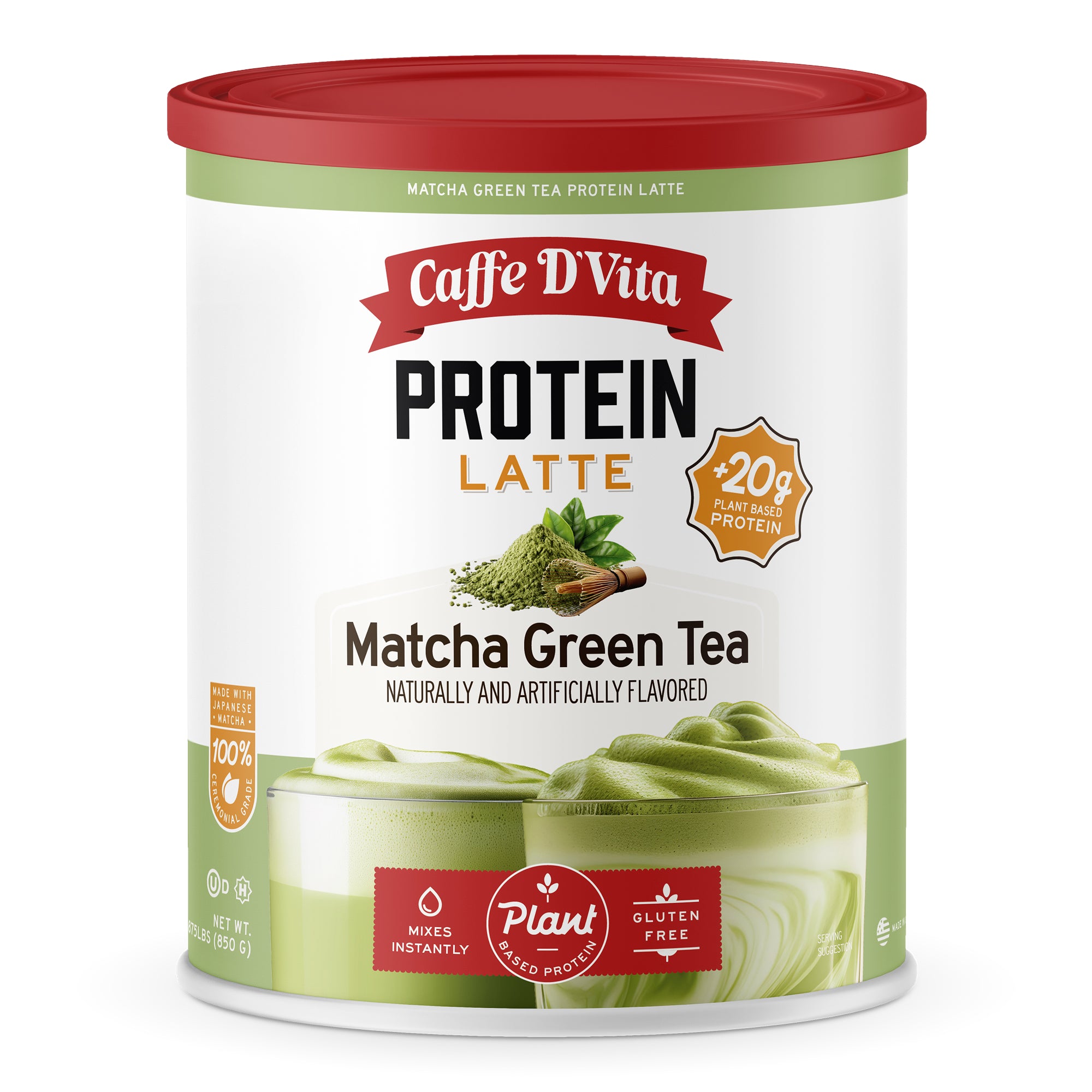 Matcha Green Tea Protein Latte