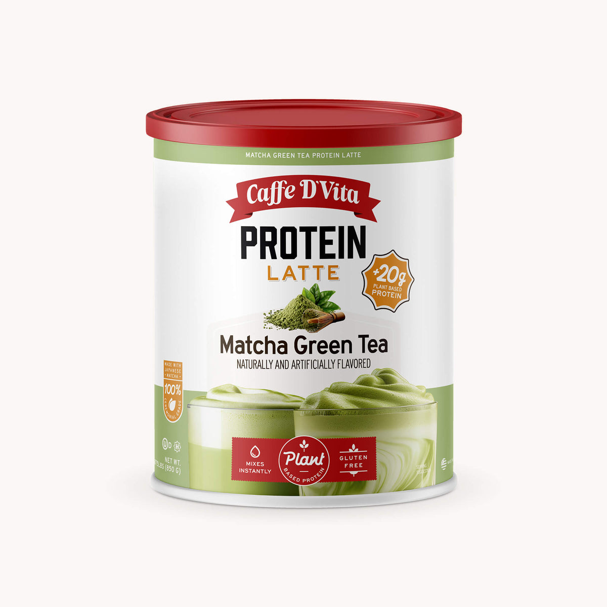 Matcha Green Tea Protein Latte