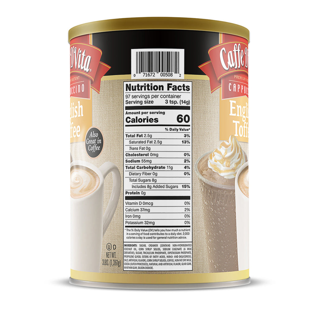 English Toffee Cappuccino