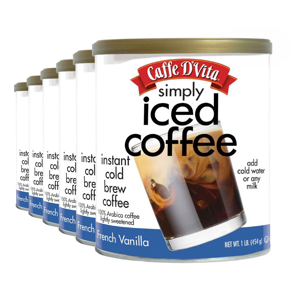 French Vanilla Iced Coffee