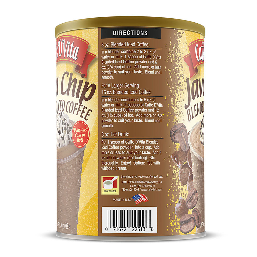 Java Chip Frappe - Caffe D' Vita