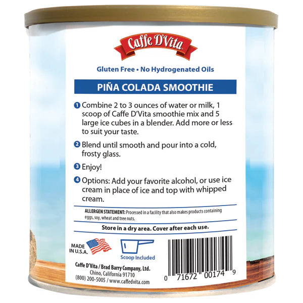 Pina Colada- Case of 4 - 2 lb. cans - Foodservice