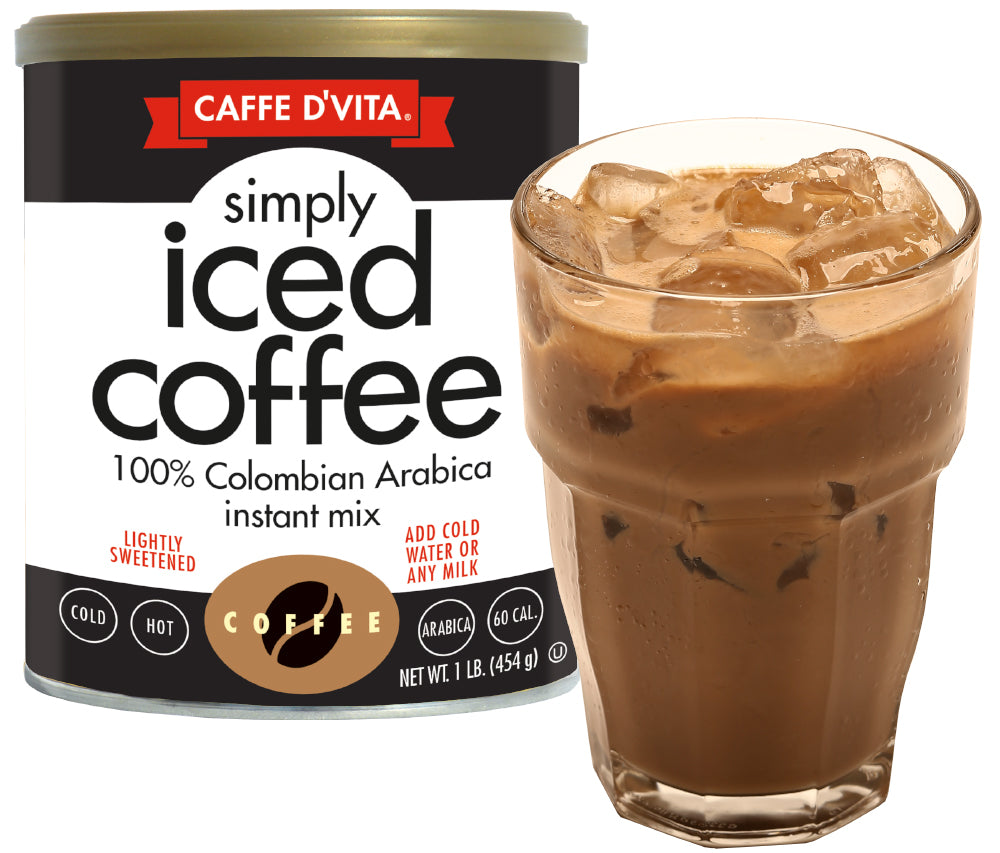 Simply Iced Coffee - Case of 6 - 1 lb. cans (16 oz.) - Foodservice