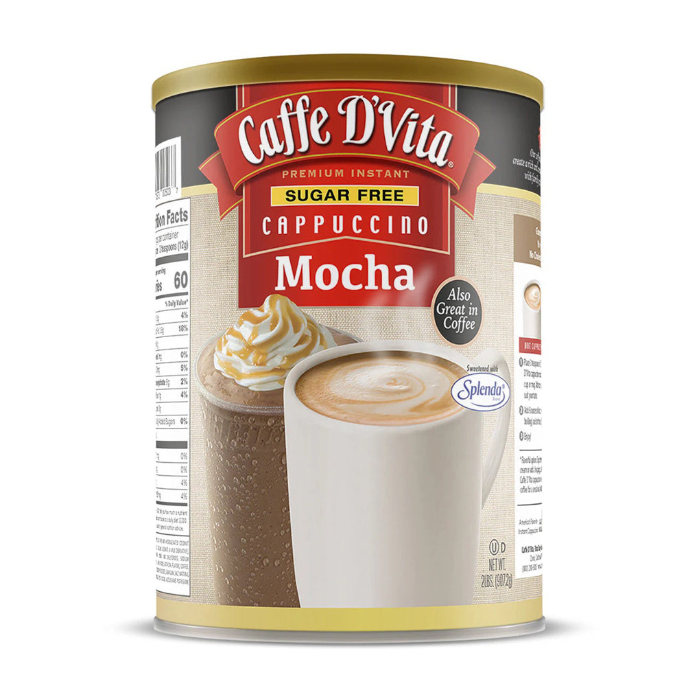 Sugar Free Mocha Cappuccino - Caffe D' Vita