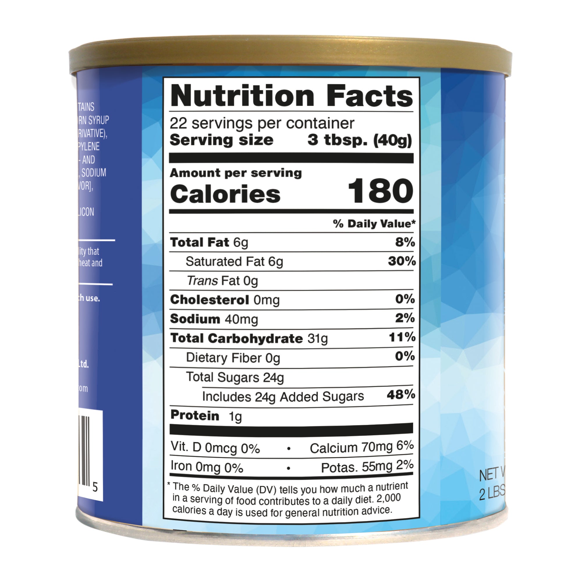 Vanilla Macchiato - Case of 4 Cans - 2 lb. (32 oz.) Foodservice