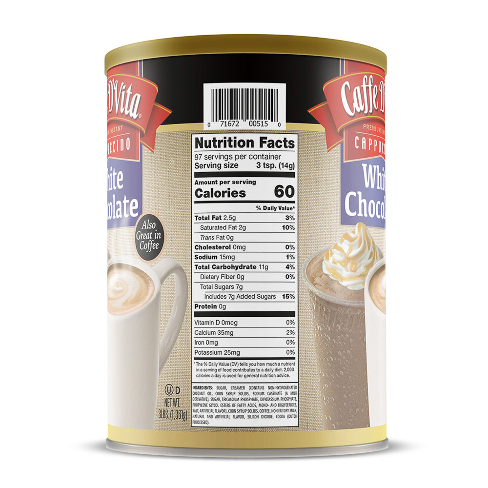 White Chocolate Cappuccino