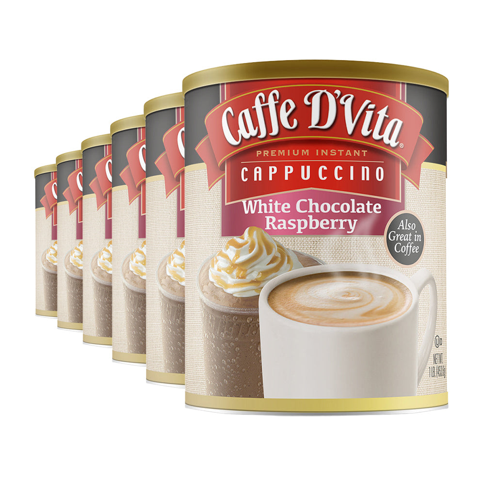 White Chocolate Raspberry Cappuccino