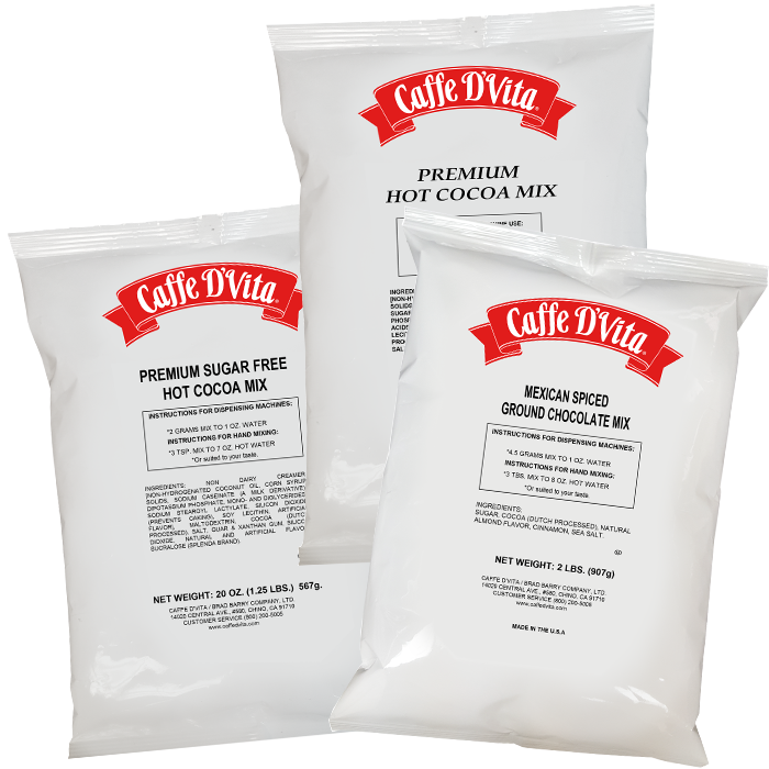 Caffe D'Vita Premium Cocoas - caffedvita